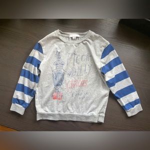 Burberry Children Long Sleeve Shirt Top. Piccadilly Circus London Top. Size 6Y